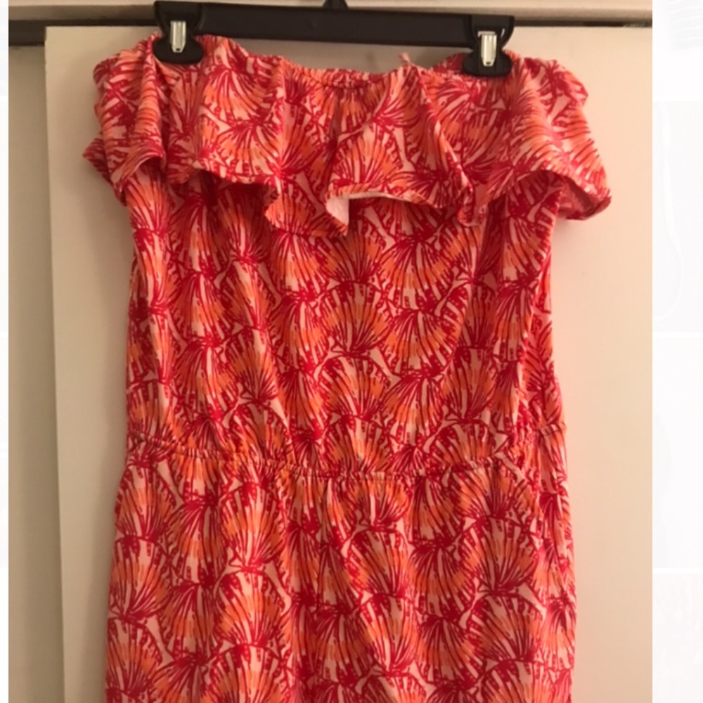 Vineyard Vines Shell Ruffle Romper